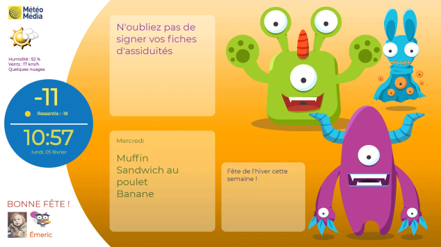 Affichage TV : attention aux montres