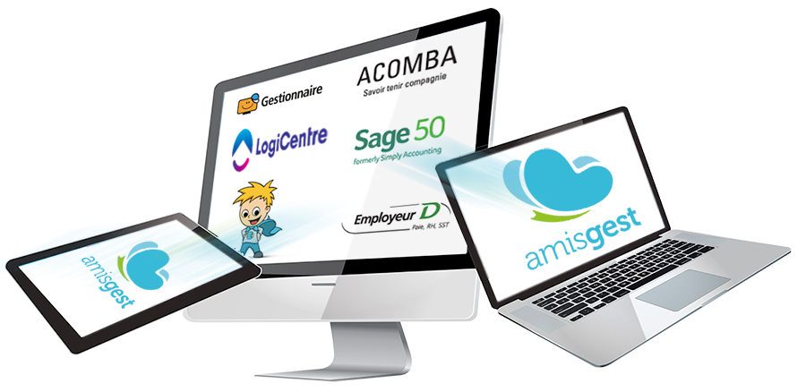 Integration simplifiée avec Amisgest