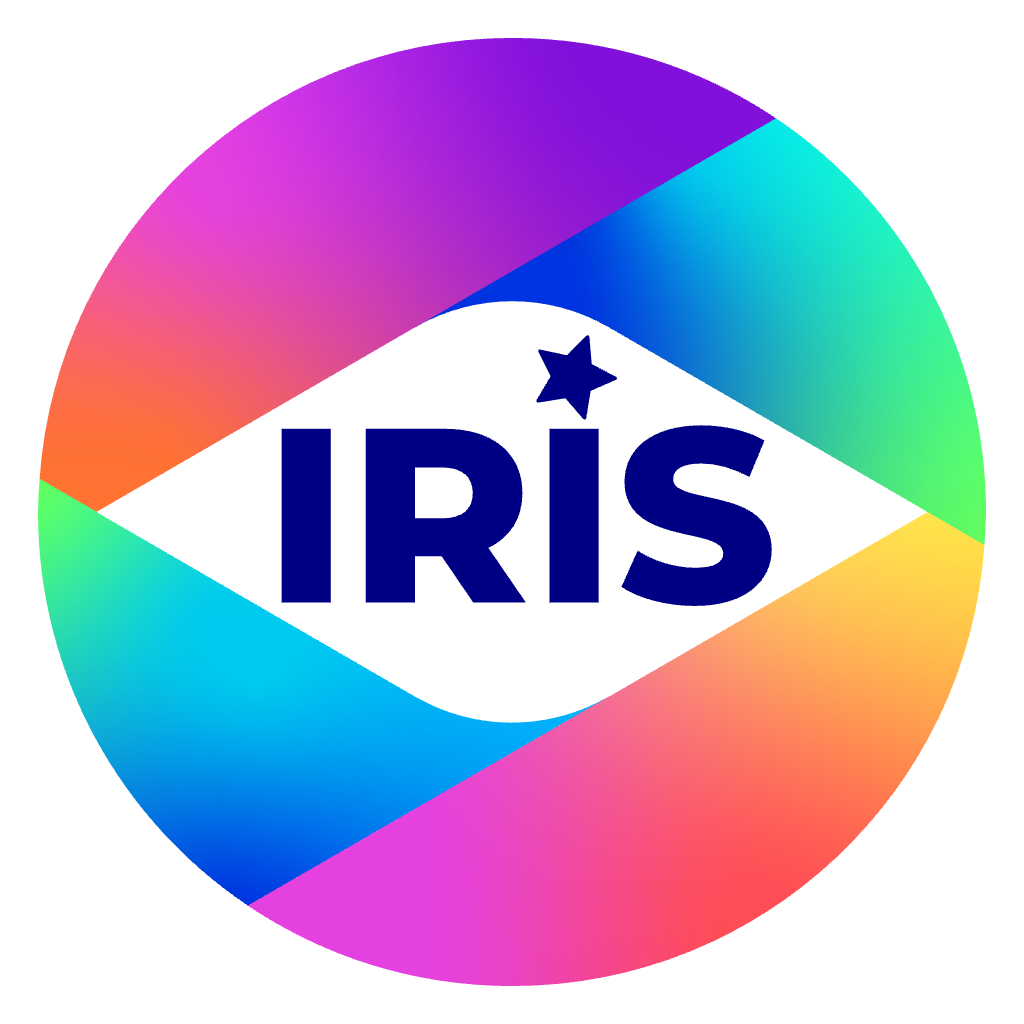 Logo IRIS, assistante réflexive d’À Petits Pas